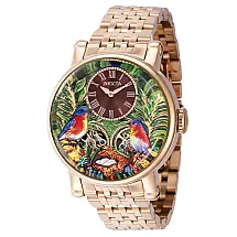 Relgio Vintage Automtico Feminino - 42mm. Ouro Rosa 43282