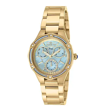Relgio feminino anjo com mostrador
