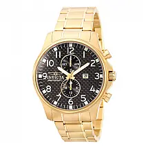 Relógio Masculino Especializado - 48mm. Ouro 0382