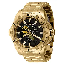 Relgio masculino Batman da DC Comics 53 mm. Ouro 41382