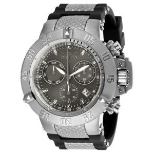 Relógio Masculino Subaqua Noma III, Invicta 1382, Preto, Prata e Cinza