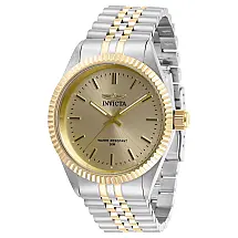 Relógio Masculino Invicta Specialty 43mm em Aço e Dourado 29382