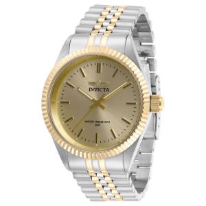 Relógio Masculino Invicta Specialty 43mm em Aço e Dourado 29382