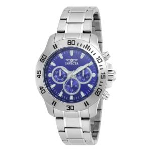 Relógio Masculino Specialty, Invicta 21482, Prata e Azul