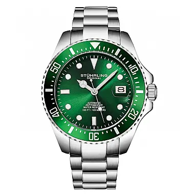 Relógio Automático Japonês Stuhrling Depthmaster