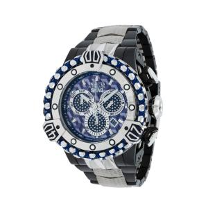 Relógio masculino Invicta Reserve SHAQ 0,48 quilates com diamante e mostrador madrepérola , aço, preto 37582