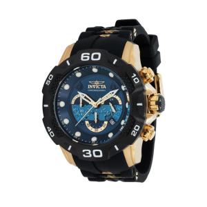 Relgio masculino Speedway - 50,5 mm. Ouro. Preto 36682