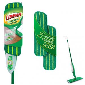 Kit Mop Spray de Microfibra Capacidade 700 mL com 3 Refis Extras, Libman Freedom