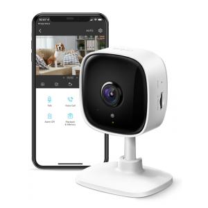 Câmera de Segurança Interna TPLink Tapo 1080P para Monitoramento de Bebês e Pets - Visão Noturna, Áudio Bidirecional, Detecção de Movimento
