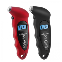 Medidor Digital de Pressão de Pneus 150 PSI com 4 Configurações e Tela LCD com Iluminação para Carros, Motos e Bicicletas