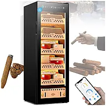Humidor para Charutos YDBMY com Controle por App, Capacidade 1000 Charutos, 138L, Regulagem de Temperatura 12-22°C, 240V