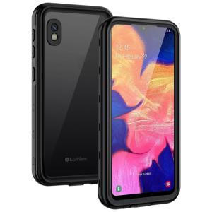 Capa Celular Prova Dágua IP68 Galaxy, LANHIEM LH WP A10E, Preto