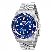 Relógio Masculino Automático Pro Diver, Invicta 30092, Prata e Azul