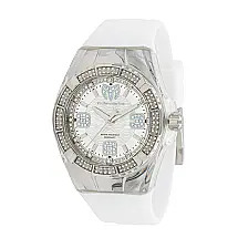 Relógio Masculino TechnoMarine Cruise Glitz, Invicta TM121092, Branco e Prata