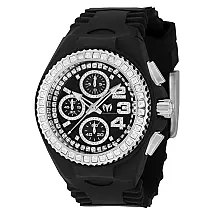 Relgio feminino TechnoMarine Cruise JellyFish - 40 mm. Preto TM-121192