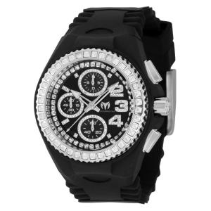 Relgio feminino TechnoMarine Cruise JellyFish - 40 mm. Preto TM-121192