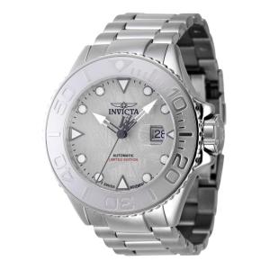 Relógio Invicta Masterpiece Automático Suíço ETA 2824 Masculino com Mostrador de Meteorito - 52mm, Aço (47192)