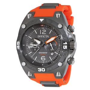 Relógio Masculino Aviator, Invicta 40292, Laranja e Cinza