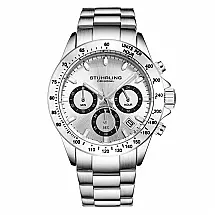 Relógio de Pulso Stuhrling M18292 com Cronógrafo e Taqueímetro - 42mm