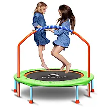 Cama Elástica Interna Dobrável com Apoio Ajustável, até 136 kg, CLORIS, Verde