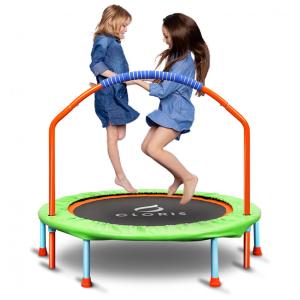 Cama Elástica Interna Dobrável com Apoio Ajustável, até 136 kg, CLORIS, Verde