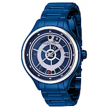 Relógio Feminino Analógico de Quartzo 38mm, Invicta Star Wars R2D2 41392, Azul