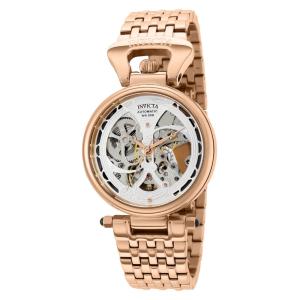 Relógio Feminino Automático Objet D Art, Invicta 38392, Ouro Rosa