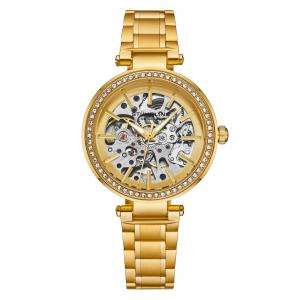Relogio Automatico Radiant Elegance 4039 36mm, Ouro Amarelo, Stuhrling