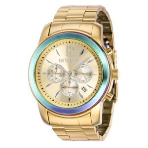Relgio Masculino Invicta Especializado em Ouro - 47mm. Modelo ZG-40492.