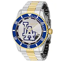 Relgio masculino MLB Los Angeles Dodgers Automtico - 42 mm. Ao. Ouro 42992
