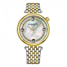Relógio Feminino Stuhrling Symphony 3999 Quartzo 38mm, Dourado Clássico