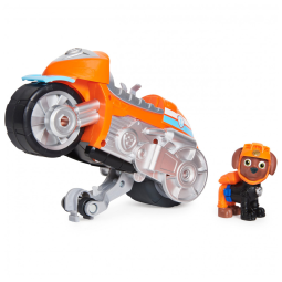 Moto Pups Zuma com Cavalinho e Figura para Crianças Acima de 3 Anos, Patrulha Canina