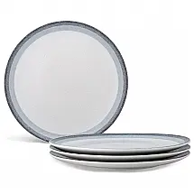 Conjunto de Pratos para Jantar com 4 Peças, Formato Redondo e Material de Porcelana, Noritake G017-406D, Colorido