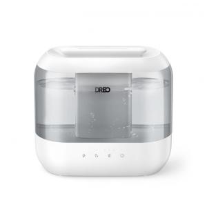 Umidificador 4L com Luz Noturna, Ultras Silencioso de 28 dB e Difusor de Óleo para Ambientes até 27m2, 110V 26W, Dreo HM311, Branco e Cinza