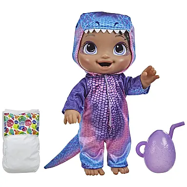Boneca Dino Cuties Tiranossauro com