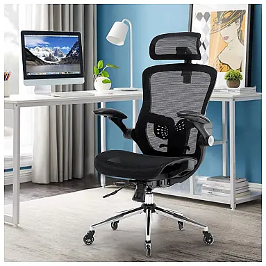 Cadeira de Escritório Ergonômica Giratória