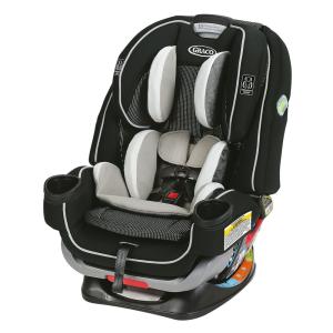 Bebê Conforto 4Ever Extend2Fit 4 em 1 10 anos de uso, GRACO 2001871, Preto