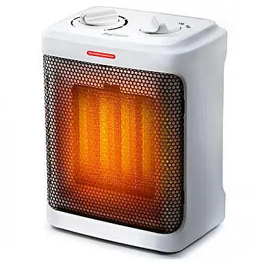 Aquecedor Elétrico Portátil Silencioso, 1500W,