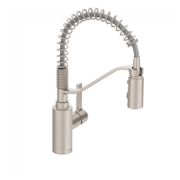 Torneira Cozinha de Arco Alto de Uma Mão, Inoxidável, Moen 5926SRS Genta LX