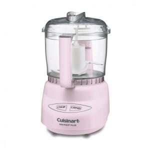 Mini Processador de Alimentos Plus, 110v, CUISINART DLC 2APK, Rosa claro