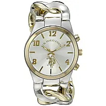 Relógio An Analógico Feminino, Doi Ton, U.S. POLO ASSN. USC40173, Prateado