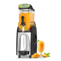 Máquina de Frozen Doméstica 15 Litros em Aço Inox ETL para Margaritas e Bebidas Congeladas, Ideal para Festas em Família,GSEICE