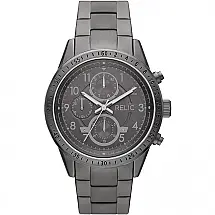 Relógio Masculino Analógico Quartzo de Aço Inoxidável, RELIC BY FOSSIL ZR15835, Prateado