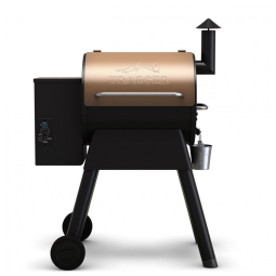 Churrasqueira e Defumador Elétrico de Pellets de Madeira Traeger Pro 22, Bronze, 1.470 cm² de Área de Cocção, 230ºC Máx