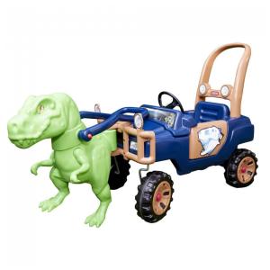 Carrinho de Passeio Infantil para Crianças de 2 a 5 Anos, T Rex, LITTLE TIKES 656705M, Verde