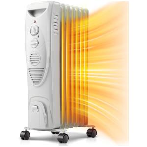 Aquecedor Elétrico Portátil Silencioso, 1500W, 110v, KISMILE KM5327 GREY, Branco