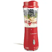 Liquidificador Pessoal de 400 mL para Vitaminas, 175W, 110v, HAMILTON BEACH 51101RV, Vermelho