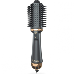 Escova Rotativa Elétrica KK 2 em 1 Profissional Ionica, Bivolt, YCDLEVAO, Preto