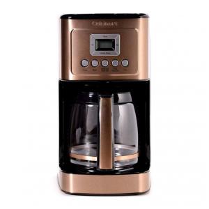 Cuisinart DCC-3200CS Cobre Aço - Cafeteira Programável 14 Copos com Jarra de Vidro, Controle de Intensidade, 1500W