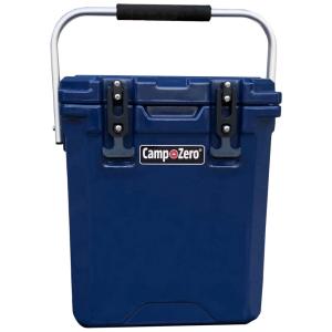 Cooler Térmico Portátil 16 Litros com Alça e Porta Copos, CAMP ZERO, Azul Escuro